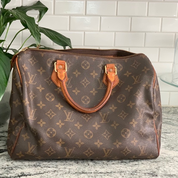 Louis Vuitton Handbags - Louis Vuitton Large Speedy Satchel (Authentic)